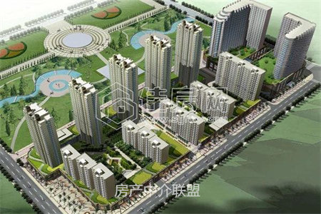 城西方圆美墅3室2厅2卫134m2毛坯房